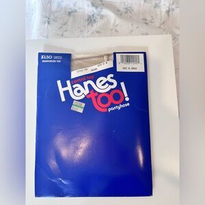 Hanes Pearl Control Top Pantyhose size a/b